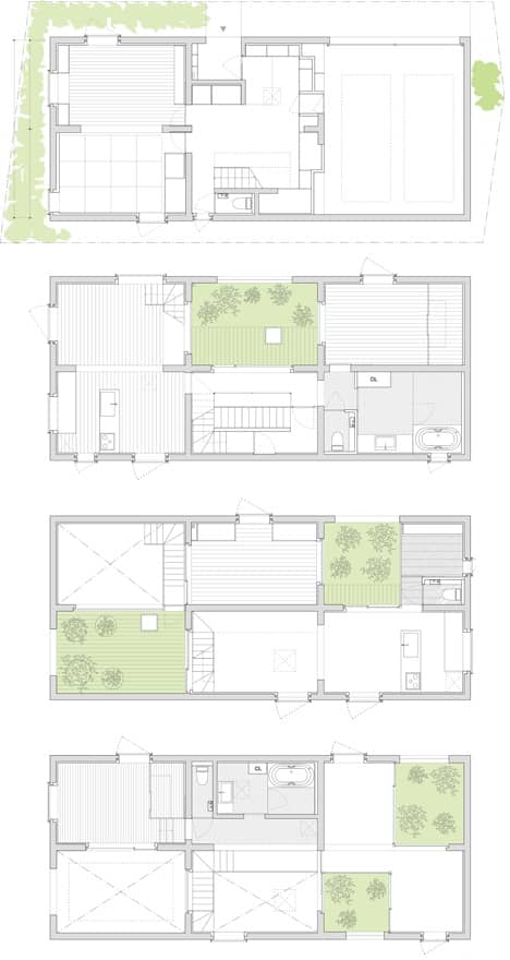 planos-planta-Casa_K-con patios ajardinados-15