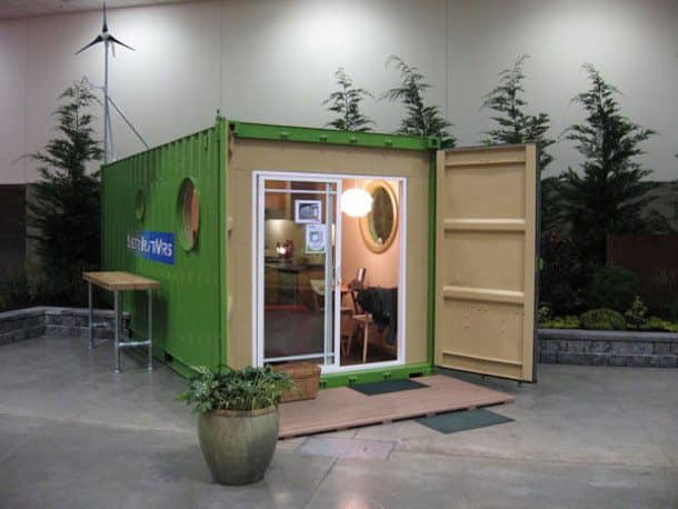 casas a partir del reciclado de contenedores