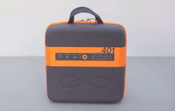 KaliPAK generador solar portátil en maletín