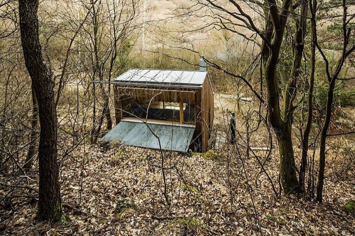 Cabaña de Tom: casa de madera en un bosque austríaco