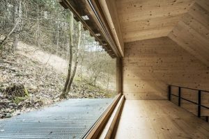 Cabaña de Tom: casa de madera en un bosque austríaco