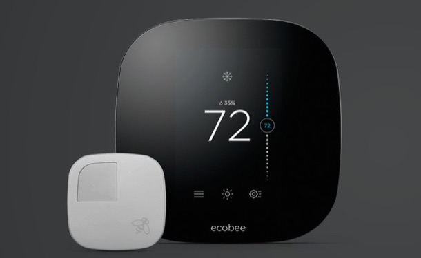 termostato inteligente Ecobee3 en el Apple Store