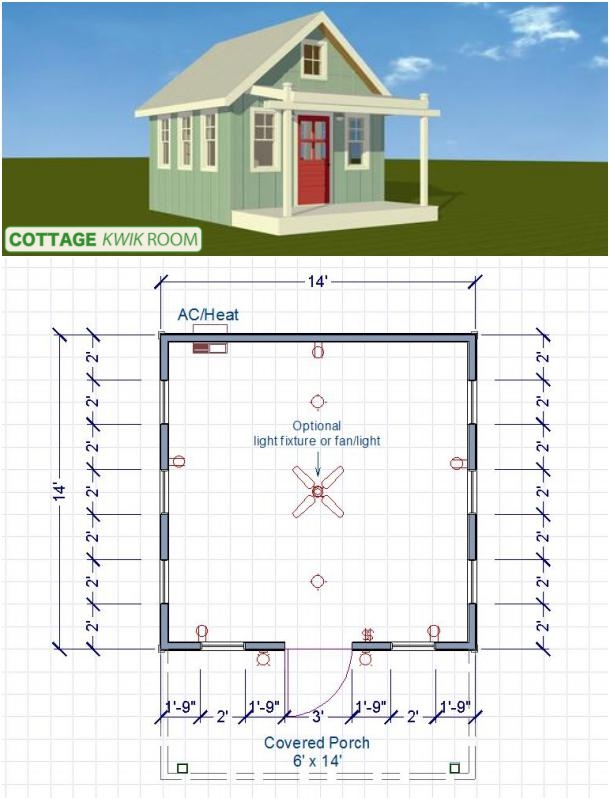 cottage Kwik Room plano