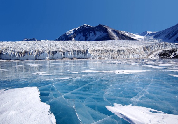 glaciar Antártida