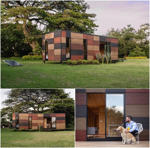 casas modulares VIMOB fachada madera