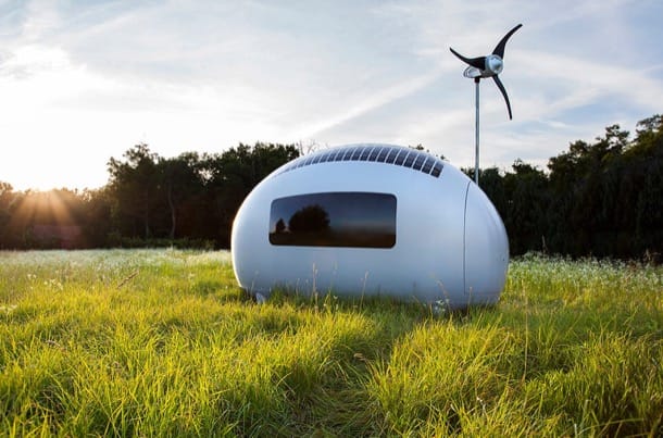 cabaña autosuficiente EcoCapsule