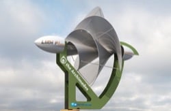 turbina LIAM-F1-UWT para generar energía doméstica