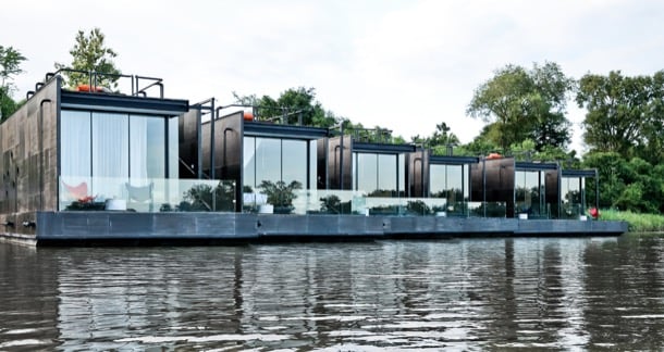 X-Float habitaciones flotantes y prefabricadas
