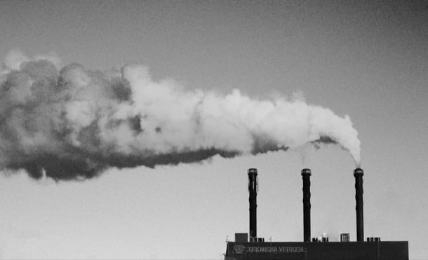 contaminación CO2 aumento temperatura global