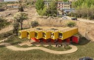 Arquitectura con contenedores para un pabellón en China