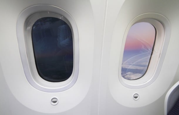 ventanas boeing 787