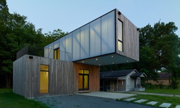 cantilever-house casa modular prefabricada