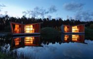 Les Échasses: bungalows de madera para un hotel rural