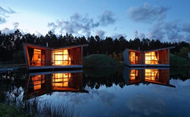 les-echasses eco-bungalows de madera