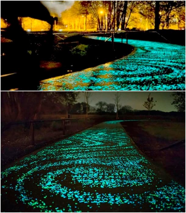 carril-bici-holandes-con-pavimento-luminiscente