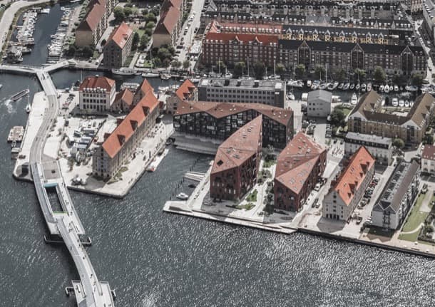 desarrollo residencial sostenible Krøyers Plads Dinamarca