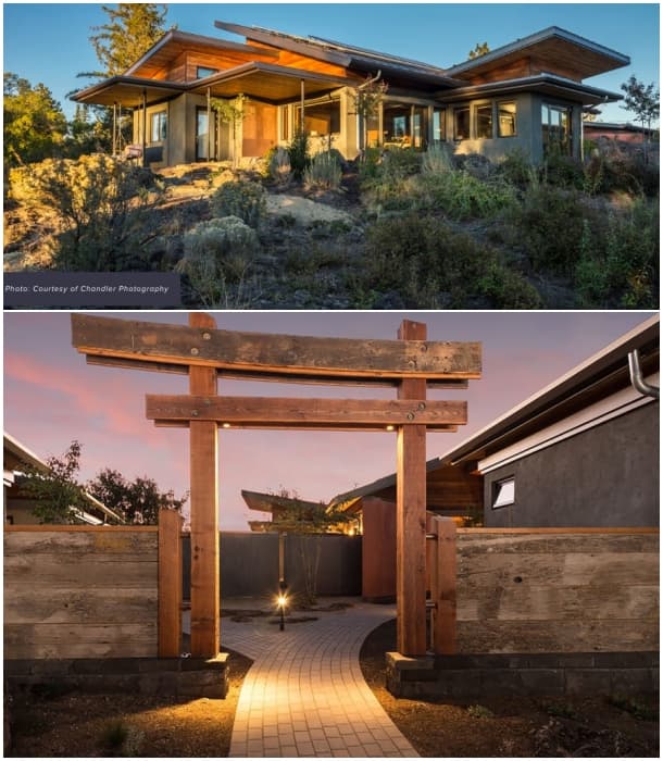 Desert Rain House: casa verde en Oregon: | Tozer Design