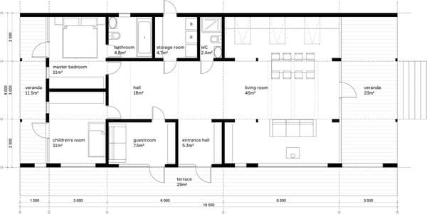 plano-planta-dubldom-casa-prefabricada-en-moscu