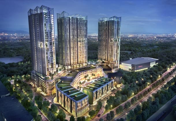 desarrollo urbano EcoSky Kuala Lumpur