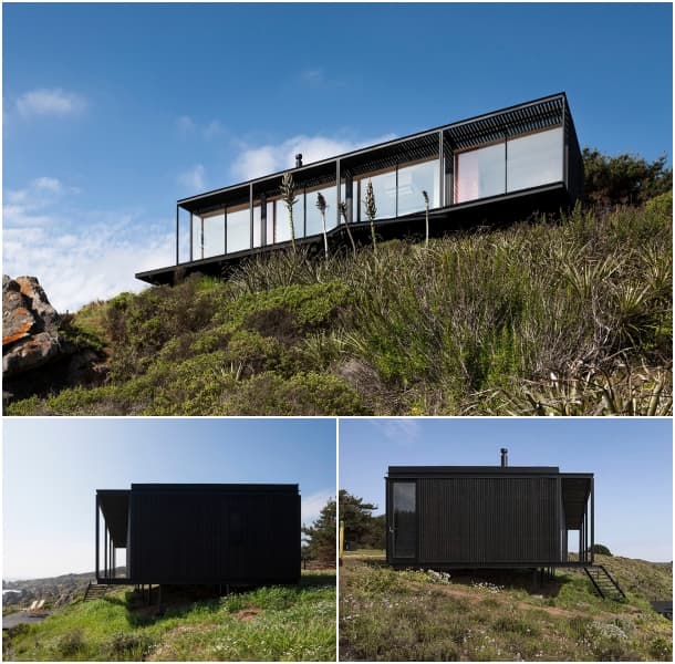 fachadas vivienda modular transportable Chile