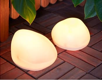 lampara solar para jardin