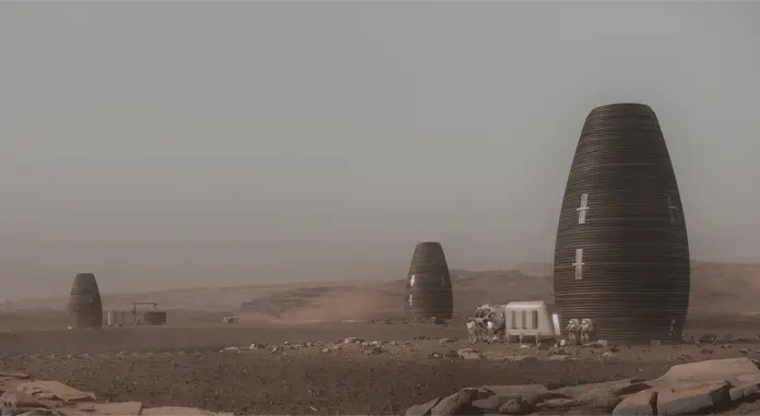casas MARSHA en Marte
