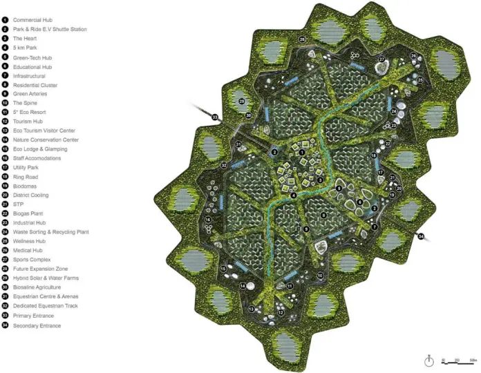 masterplan ciudad The Parks Sudafrica_p