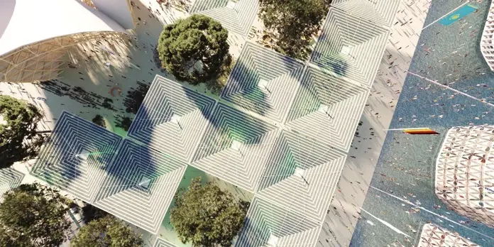 granja solar para Expo 2030 Roma