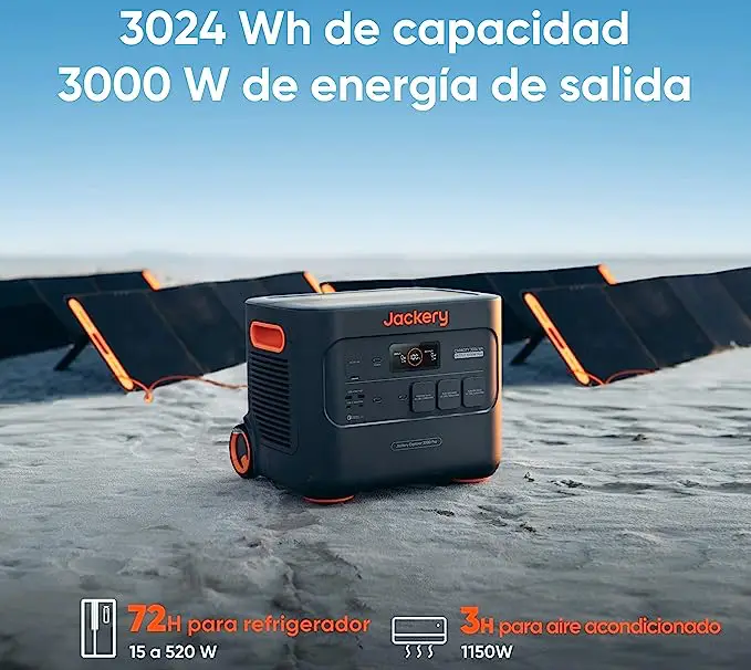 Jackery Solar Generator 3000 Pro