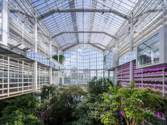 Vertical Farm Beijing interior