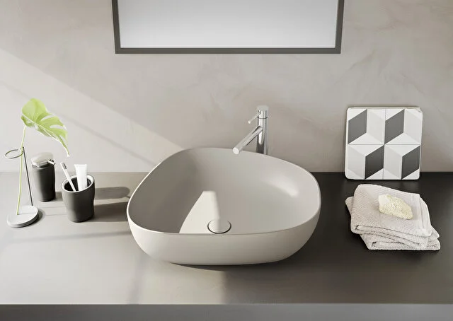 lavabo reciclado modelo Pebble VitrA